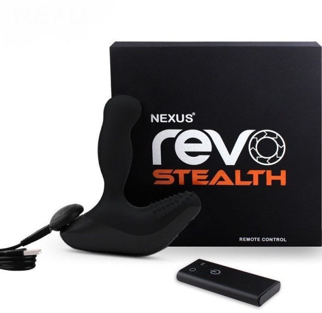 Массажер простаты с вращающейся головкой «Revo Stealth» от «Nexus» Массажер простаты с вращающейся головкой «Revo Stealth» от «Nexus»