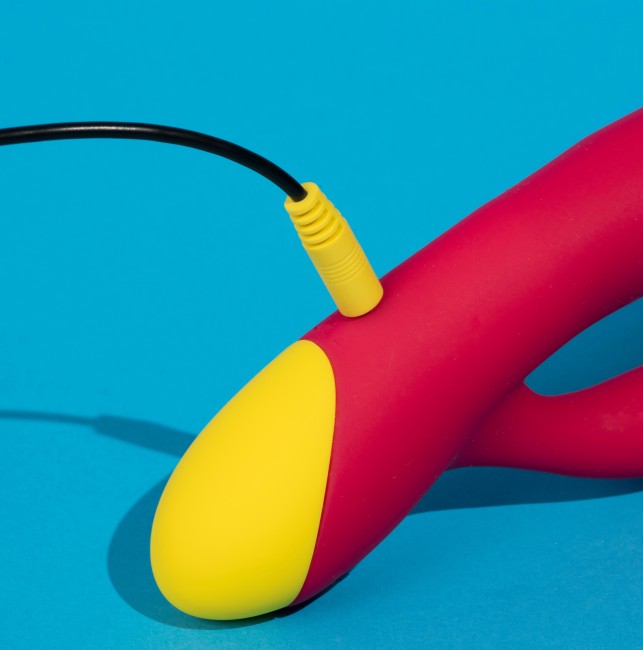 Вибратор с клиторальным стимулятором «Romp Jazz» от «ROMP»