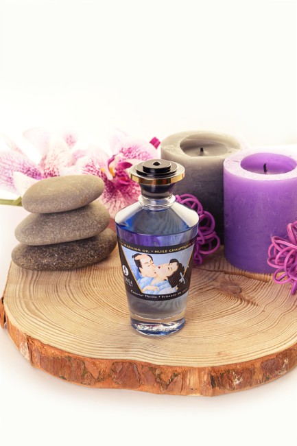 Разогревающее масло для массажа Shunga Coconut Thrills  с ароматом кокоса 100 ML Разогревающее масло для массажа Shunga Coconut Thrills  с ароматом кокоса 100 ML