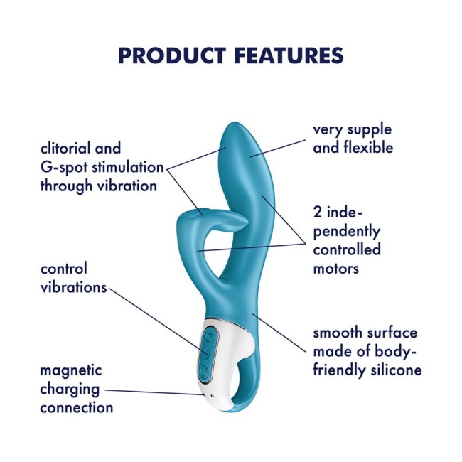 Вибратор-кролик «Embrace me» от «Satisfyer»