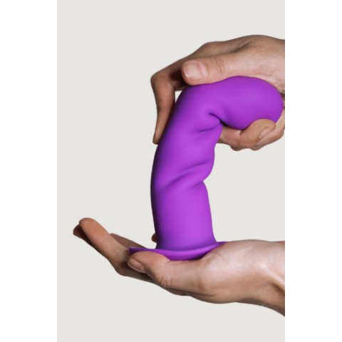 Фаллоимитатор с присоской Adrien Lastic Hitsens 3 Purple (18,2 см)