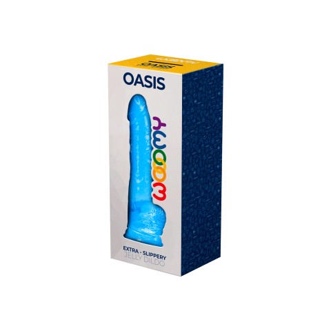 Фаллоимитатор Wooomy Oasis, с присоской (15 см)