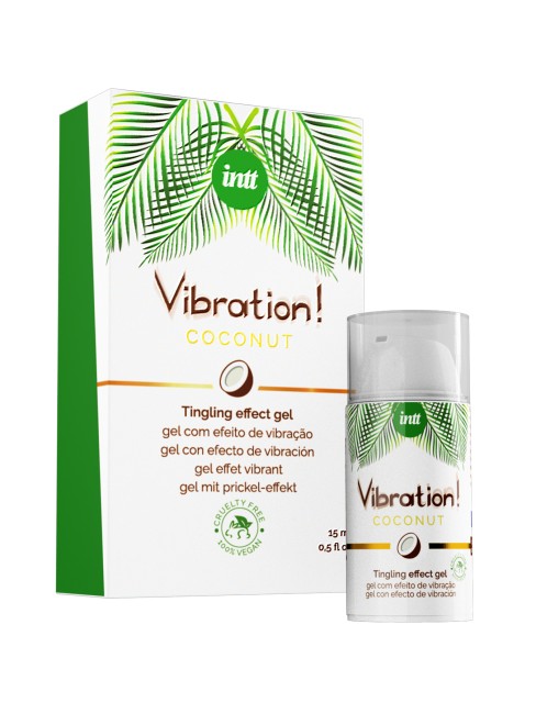 Веганский жидкий интимный гель с эффектом вибрации Кокос «Vibration Coconut» от «Intt» (15 ML) Веганский жидкий интимный гель с эффектом вибрации Кокос «Vibration Coconut» от «Intt» (15 ML)