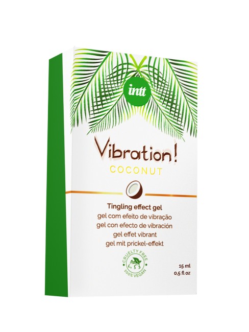 Веганский жидкий интимный гель с эффектом вибрации Кокос «Vibration Coconut» от «Intt» (15 ML) Веганский жидкий интимный гель с эффектом вибрации Кокос «Vibration Coconut» от «Intt» (15 ML)