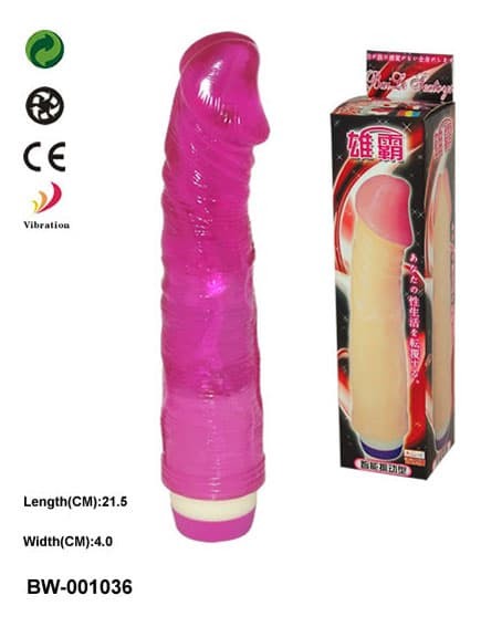 Вибратор латексный 21,5 см Вибратор латексный 21,5 см