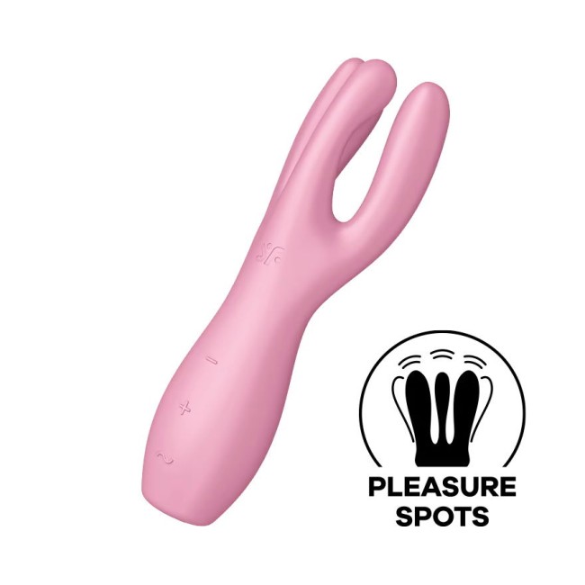 Вибромассажер «Threesome 3» от «Satisfyer»  Вибромассажер «Threesome 3» от «Satisfyer»