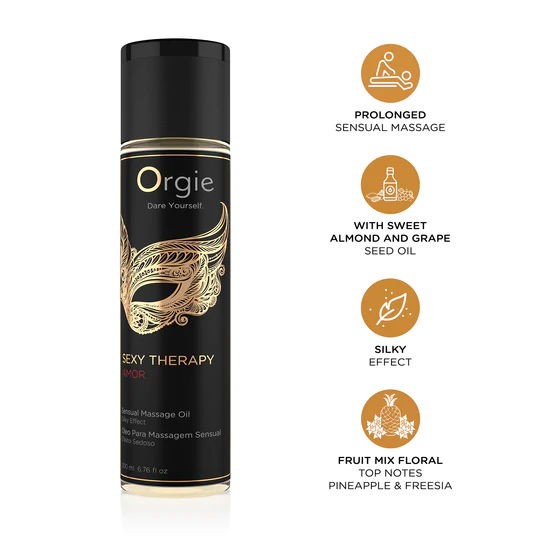 Массажное масло «Sexy Therapy Sensual Massage Oil» от «Orgie»  Массажное масло «Sexy Therapy Sensual Massage Oil» от «Orgie»