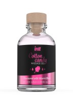 Съедобный гель для интимного массажа Сахарная вата «Cotton Candy Massage Gel» от «Intt» (30 ML)