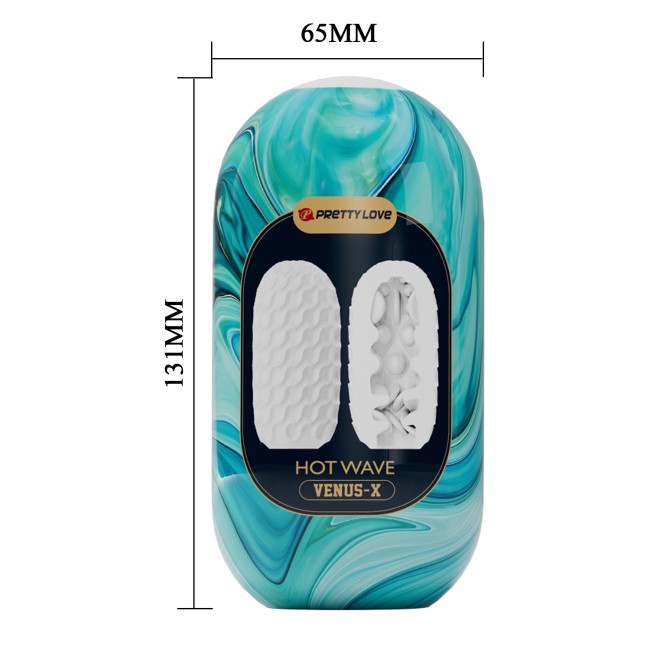 Двухсторонний мастурбатор Hot wave 