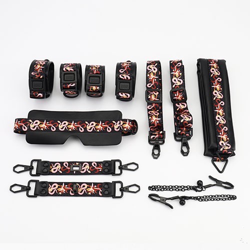 Набор БДСМ для бондажа «The Flowering Serpent Set» от «LOCKINK»