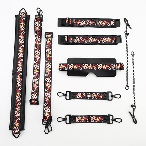 Набор БДСМ для бондажа «The Flowering Serpent Set» от «LOCKINK»