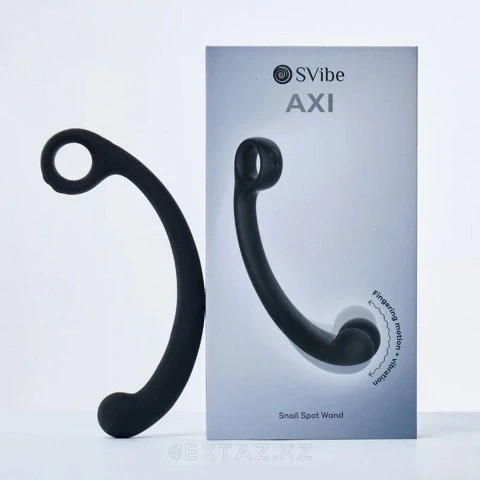 Стимулятор точки G с вибрацией и имитацией движений «Snail AXI» от «SVibe» (темно-серый) Стимулятор точки G с вибрацией и имитацией движений «Snail AXI» от «SVibe» (темно-серый)