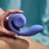 Двойной стимулятор точки G «Snail GIZI Lite juicy blueberry» от «SVibe» (голубой) Двойной стимулятор точки G «Snail GIZI Lite juicy blueberry» от «SVibe» (голубой)