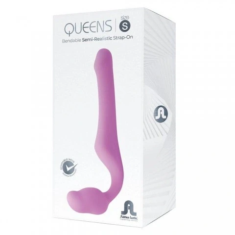 Безремневой страпон «Queens» от « Adrien Lastic» S (розовый)