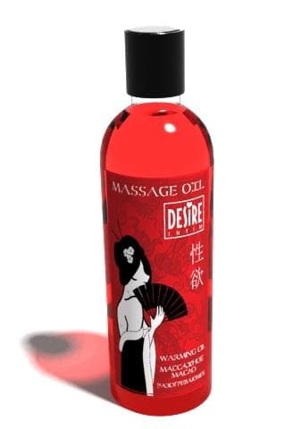 DESIRE масло массажное разогревающее