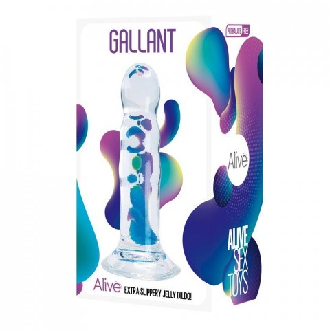 Фаллоимитатор на присоске Gallant Jelly Dildo (14 см) 