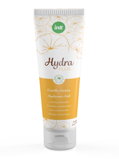 Веганский лубрикант с гиалуронкой и центеллой азиатской «Hydra Plus» от «Intt» (100 ML)