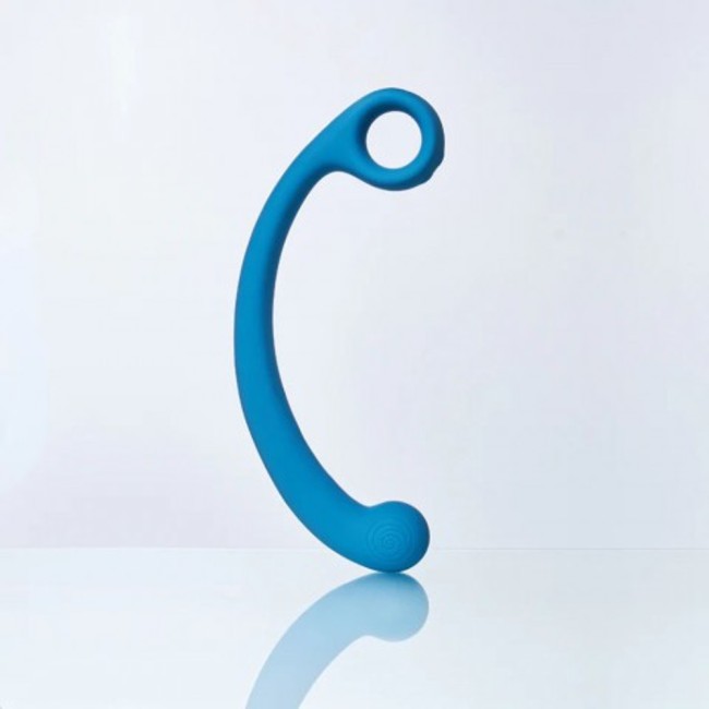 Стимулятор точки G с вибрацией и имитацией движений «Snail AXI» от «SVibe» (голубой) Стимулятор точки G с вибрацией и имитацией движений «Snail AXI» от «SVibe» (голубой)