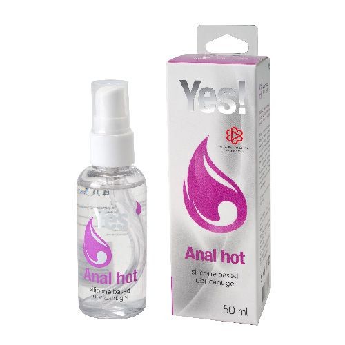 Согревающая силиконовая гель-смазка Yes Anal hot (50 ML) 