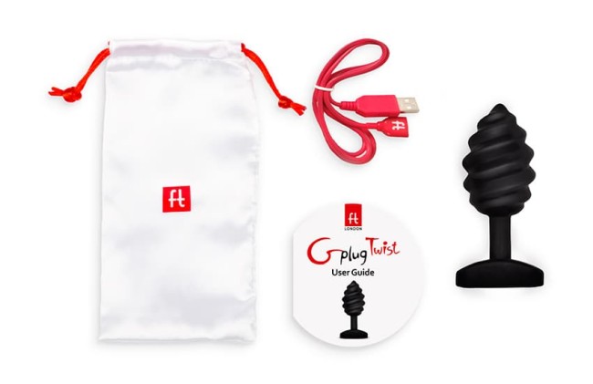 Витая анальная пробка «Gplug Twist» от «Gvibe» (8,5 см) Витая анальная пробка «Gplug Twist» от «Gvibe» (8,5 см)