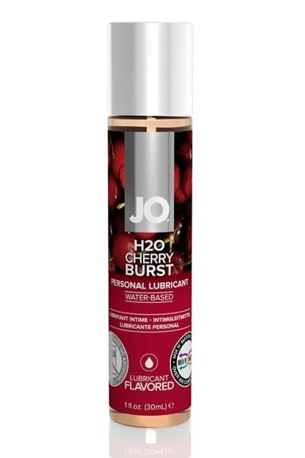 Оральный лубрикант со вкусом вишни «H2O Cherry Burst» от «System JO»  30 ML