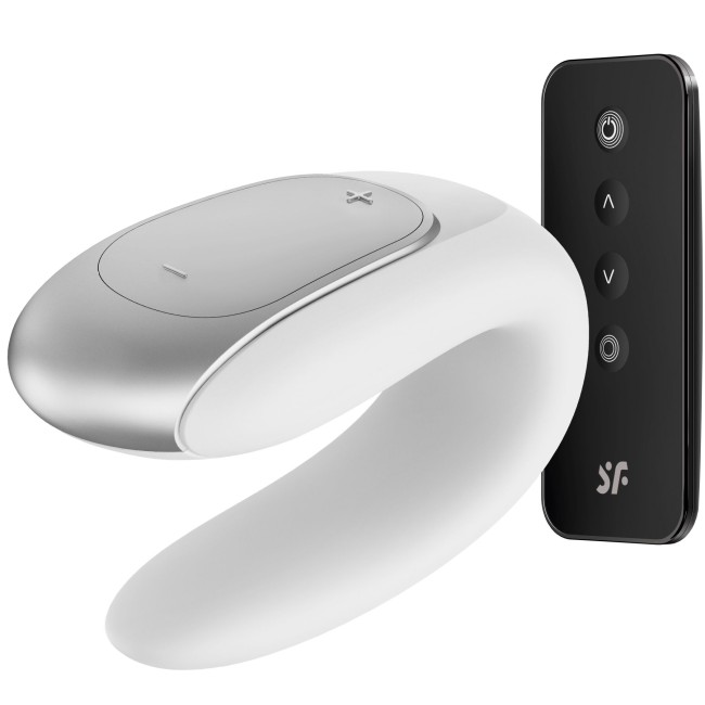 Вибратор для пар с управлением через ПДУ или через смартфон «Double Fun» от «Satisfyer» Вибратор для пар с управлением через ПДУ или через смартфон «Double Fun» от «Satisfyer»