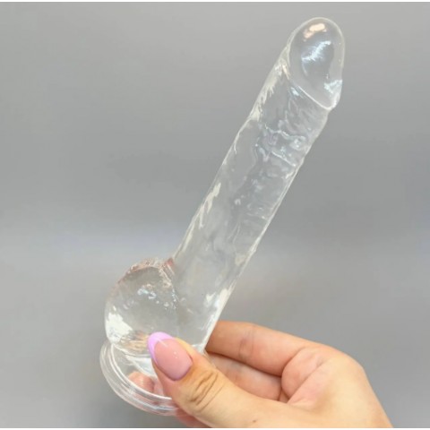 Фаллоимитатор на присоске Lusty Jelly Dildo (13 см) 