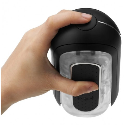 Tenga Flip Zero Electronic Vibratation: мастурбатор с вибрацией + устройство для вращения
