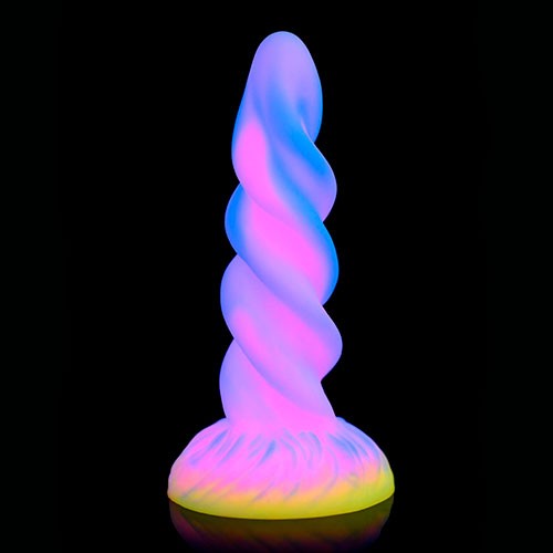 Светящийся в темноте фаллоимитаор мифического единорога «Unicorn Dildo» Светящийся в темноте фаллоимитаор мифического единорога «Unicorn Dildo»