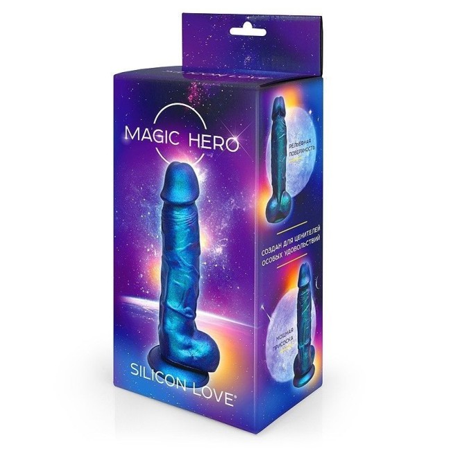 Перламутровый реалистичный фаллоимитатор от «Magic Hero» (17 см) Перламутровый реалистичный фаллоимитатор от «Magic Hero» (17 см)