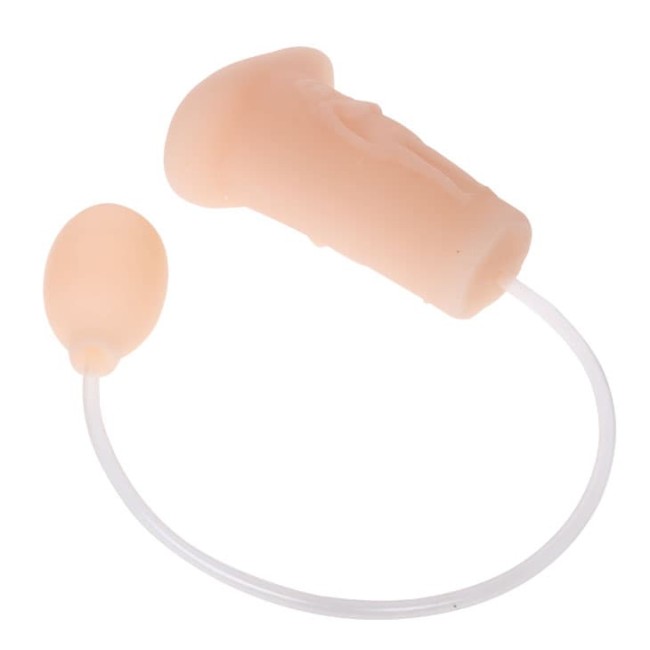 Вагина-мастурбатор с грушей "Оральный имитатор" Вагина-мастурбатор с грушей "Оральный имитатор"