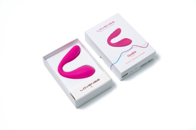 Вибратор для двойной стимуляции с приложением «Dolce» от «Lovense» 