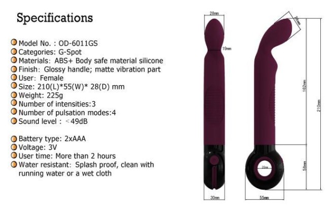 Вибратор Odeco "Inemes" Вибратор Odeco "Inemes"