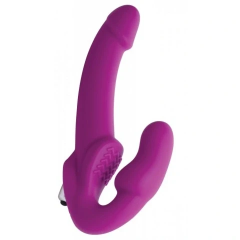 Безремневой страпон с вибрацией «Evoke Vibrating Strapless Silicone Strap-on Dildo» от «XR Brands» Безремневой страпон с вибрацией «Evoke Vibrating Strapless Silicone Strap-on Dildo» от «XR Brands»