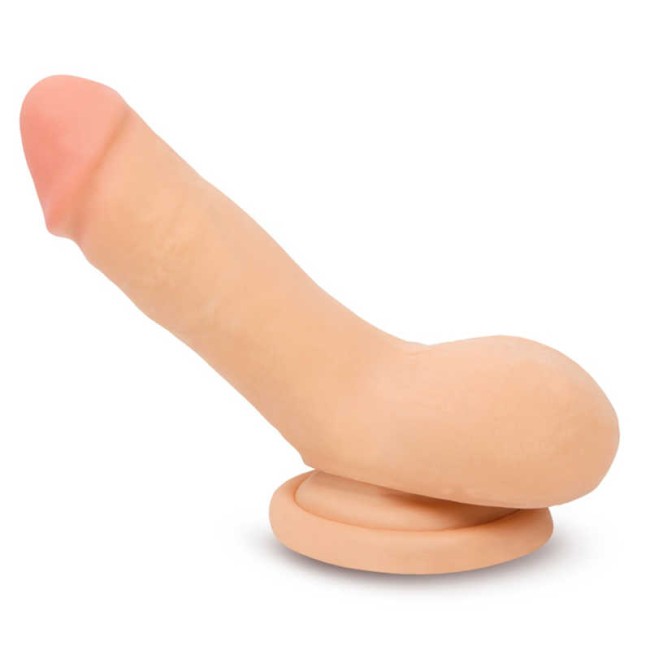 Небольшой фаллоимитатор с мощной присоской (12 см) 