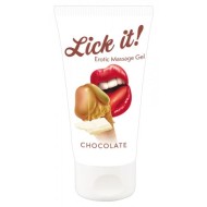 Лубрикант на водной основе Lick it! Chocolate с ароматом шоколада (50 ML) 