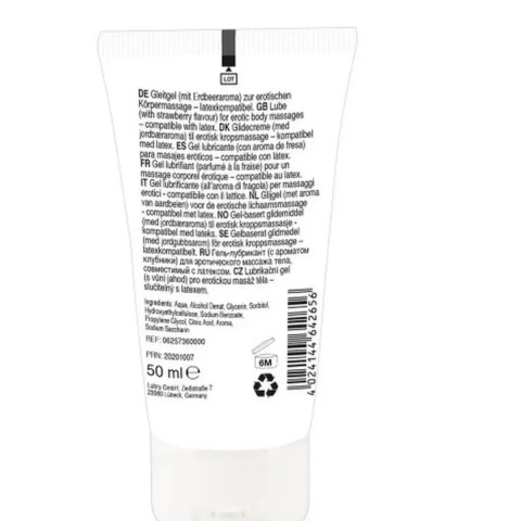 Лубрикант на водной основе Lick it! Chocolate с ароматом шоколада (50 ML) 