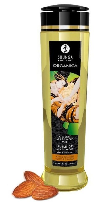 Массажное масло с ароматом миндаля «Organica» от «SHUNGA» (240 ML) Массажное масло с ароматом миндаля «Organica» от «SHUNGA» (240 ML)