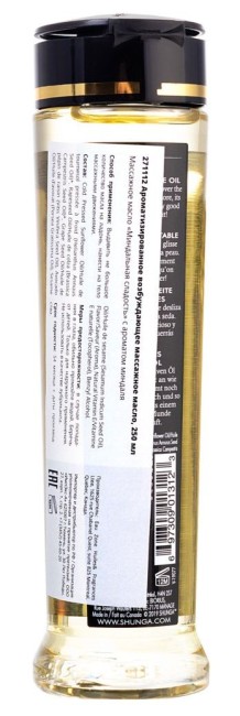 Массажное масло с ароматом миндаля «Organica» от «SHUNGA» (240 ML) Массажное масло с ароматом миндаля «Organica» от «SHUNGA» (240 ML)