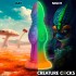 Светящийся в темноте инопланетный фаллоимитатор «Alien Dildo» 