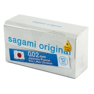 Полиуретановые презервативы Sagami Original 002 Extra Lab (12 шт.)