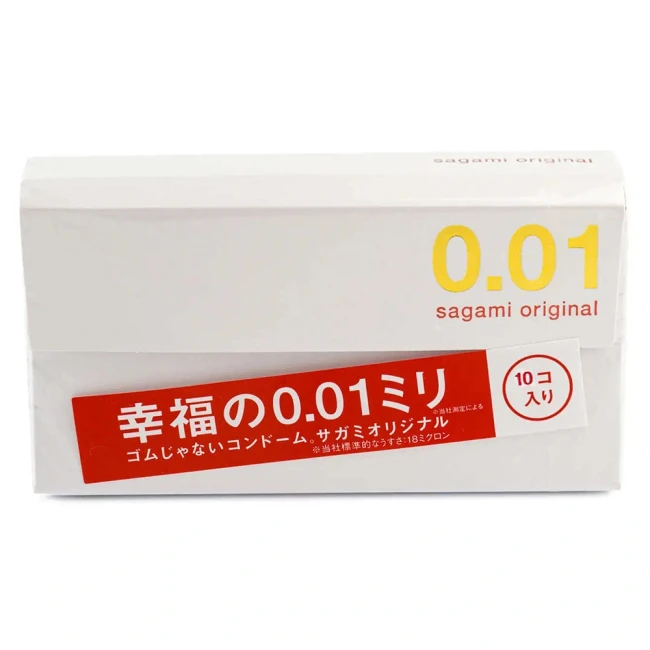 Ультратонкие презервативы Sagami Original 001 (10 шт) Ультратонкие презервативы Sagami Original 001 (10 шт)