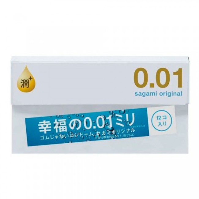 Презервативы Sagami Original 001 EXTRA LUB (12 шт.)