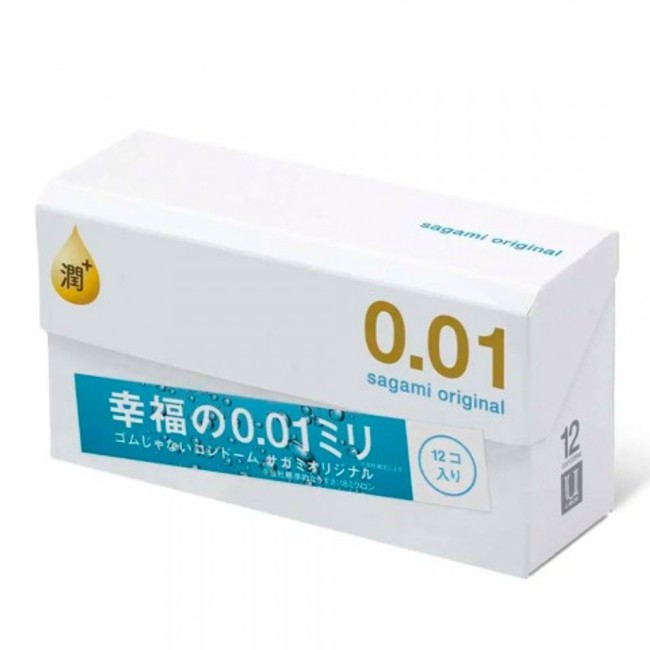 Презервативы Sagami Original 001 EXTRA LUB (12 шт.)