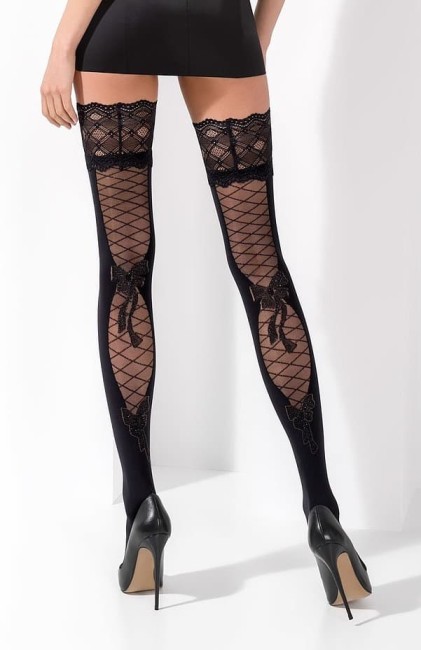 Польские чулки (чёрный - 3/4)