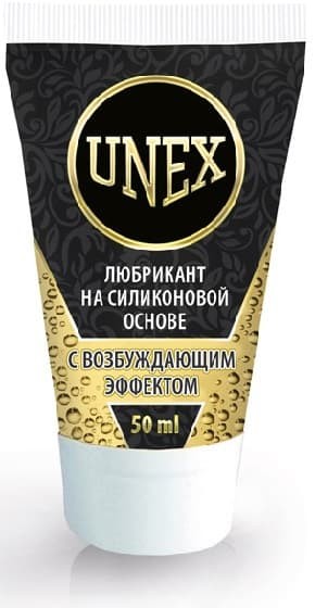 Лубрикант на силиконовой основе с возбуждающим эффектом "UNEX" Лубрикант на силиконовой основе с возбуждающим эффектом "UNEX"