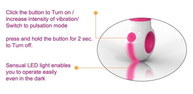 Вибратор от ODECO "Pan" для стимуляции точки G Вибратор от ODECO "Pan" для стимуляции точки G