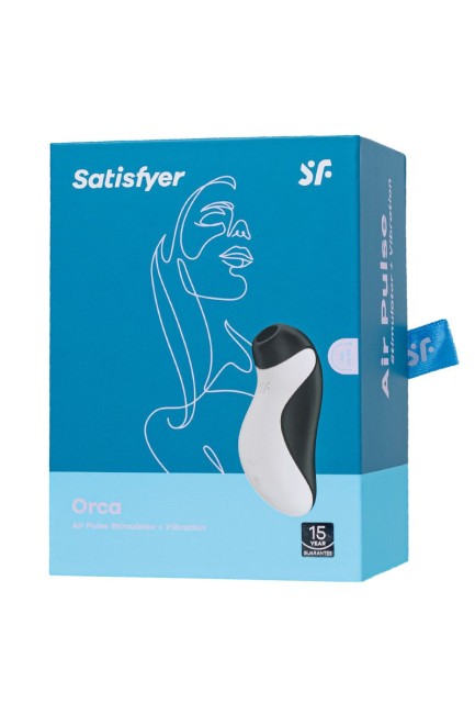 Вакуумный стимулятор клитора в форме косатки «Orca» от «Satisfyer» Вакуумный стимулятор клитора в форме косатки «Orca» от «Satisfyer»