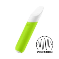 Мини-вибратор «Ultra Power Bullet 7» от «Satisfyer» (зеленый)