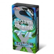 Презервативы с охлаждающим эффектом Sagami Xtreme Spearmint (10 шт.)
